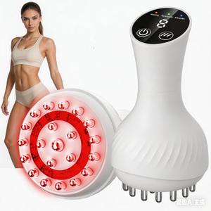 HarrFlow Lymphatic Drainage Massager & Anti Cellulite Massage Tool, Lymphatic Massager,Helps Reduce Stretch Marks & Cellulite，for Belly, Arms & Legs,Body Sculpting Machine with Heat & Vibration