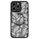 BITOBE Floral Case for iPhone 15 Pro Max [Compatible with MagSafe] - Black