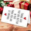 2 x Funny Valentines Day Card for Husband Boyfriend, Naughty Valentines Day Gifts for Him (BT-152)