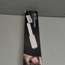 Hair Straightener Brush for Fine, Soft Hair, Ring Hair Straightener Comb with LED Display, Straightener Comb with 4 Temp Settings, Ceramic Plant Protein Coating, Negative Ion Hair Care, Gift for Women