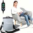 Portable Ice Therapy Machine for Post-Operative Recovery,Knee Pain,Sports Injuries,Swelling,Timer Remote Control Cold Therapy Device Full Knee Brace with Silent Pump