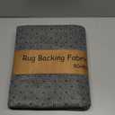 BESGEER Rug-Backing-Antislip-Tufting-Cloth, 80 * 80" 2mm Thick (More Wear-Resistant & Tear-Resistant & Durable), Perfect for Carpets Rug Tufting Gun Cushion Punch Needle Rug (6'8" x 6'8" (Rectangular))