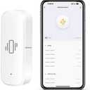 2.4G WiFi Vibration Sensor Shock Alarm Detector SmartLife/Tuya Smart App Notification for Indoor Window Security Door Alarm