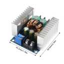2PCS 20A 300W CC CV Step Down Module Adjustable DC 6-40V to 1.2-36V Voltage Regulator Buck Converter Constant Current Power Module Charging LED Drive with Short Circuit Protection