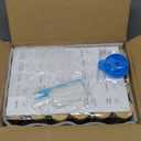 AISIPRIN Glass Spice Jars with 398 Labels, 24 pcs 4oz Spice Containers with Bamboo Lids, Square Spice Bottles With Shaker Lids,Spice Organization for Cabinet,Drawer,Rack,Seasoning Organizer