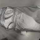 Center Console Boat Cover UPF 50+, 420D Waterproof Boat Cover, Center Console Cover with Windproof Straps, Silver(Large Size up to 40" L 46" W 45" H)