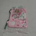 Cartoon Case for iPad 10.2"，MONEHOYSY Cute Soft Silicone Kickstand [Drop Proof,Shock Proof,Anti Slip] Back Stand Cover Case for Kids Children Teens Girls Boys (Kitty-1)