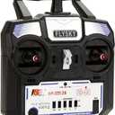 Flysky FS-i4 AFHDS 2A 2.4GHz 4CH Radio System Transmitter for RC Helicopter Glider with FS-A6 Receiver