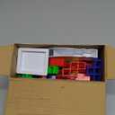 64 Pcs Stacking Tower Game with 22 Cards, Giant Tumble Balance Game for Kids, Family Games for Kids and Adults, Easter Gifts for Teen Boys & Girls, Party Board Game for Kids 6-12 & Adults