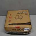 LIANYU Dinner Plates Set of 4, 10.5 Inch Stoneware Plate for Kitchen Dining, Large & Round Ceramic Salad Dishes Set, Microwave, Oven & Dishwasher Safe, Scratch Resistant, Stackable, Snowy White