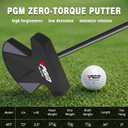 PGM Zero Torque Putter Golf Club for Men and Women Right Handed, High Forgiveness and Low Deviation Face Balanced Square to Square Putter, Right Hand, 34"