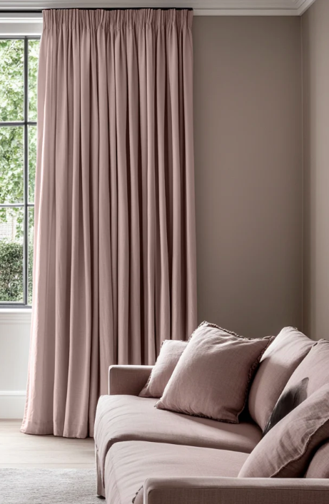 No Brand Curtain 180" 1 Panel Pink