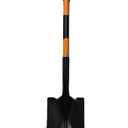 Spade Garden Shovel, Steel Flat Spade with Ergonomic D-Handle, Sharp Blade Square Shovel for Lawn Edging, Digging, Heavy Duty Yard Tool, Easy Cuts in Grass and Turf