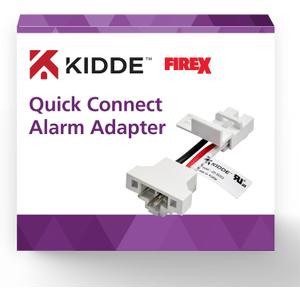 Kidde Quick Connect Smoke Detector Adapter Plug, Smoke Alarm Wiring Harness, Compatible with Kidde Hardwired Smoke, Carbon Monoxide, & Combination Smoke & Carbon Monoxide Detectors
