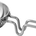 Tramontina Utsava 4-Inch Tri-Ply Clad Stainless Steel Tadka, Spice Heating Pan for Indian Cooking