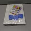 Small White Board, Dry Erase LapBoards 9''x 12'' Mini White Board Double Sided Portable LapBoards for Students Teachers School Supplies (12 Boards with Line)