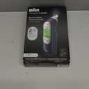 Braun ThermoScan 7+ Connect Digital Ear Thermometer - Family Care App Compatible, Age Precision Technology, Color-Coded Display, No. 1 Brand Recommended by Pediatricians (Black/Blue/Grey)