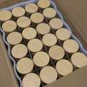 AISIPRIN Glass Spice Jars with 398 Labels, 24 pcs 4oz Spice Containers with Bamboo Lids, Square Spice Bottles With Shaker Lids, Spice Organization for Cabinet, Drawer, Rack, Seasoning Organizer