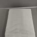 MIULEE White Privacy Sheer Curtains That Let Light in 84 Inches Long Non-See-Through Semi Sheer Curtains Light Filtering Window Curtains Drapes for Living Room Bedroom 2 Panels Set