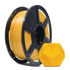 FLASHFORGE 3D Printer Filament, PLA PRO Filament 1.75mm, 1KG Spool (2.2lbs), Dimensional Accuracy +/- 0.02mm for FDM 3D Printers, Better Tenacity & No Knotting (Gold)
