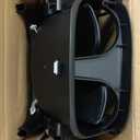 Baby High Chair, High Chairs for Babies and Toddlers, Convertible Folding High Chair with Removable Tray 5 Point Harness Footrest Detachable PU Cushion, Portable Highchair for Baby Toddlers (Black)