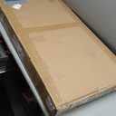 36 x 20 x 18.5 Inch Rolling Wicker Storage Basket with Lid and Locking Wheels, Water Hyacinth Storage Trunk, Heavy Duty Metal Frame Woven Blanket for Seasonal Clothes Laundry Room, Bedroom