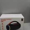 Ajblg Speakers Bluetooth Wireless: 80w Loud Speaker with Bass, 30H Playtime, IPX7 Waterproof, Large Speakers for Work, Outdoor, Workshop, Garage, Portable Speaker with TWS (Black)