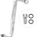 ZONFANT Turbo Oil Feed Pipe Tube, Turbocharger Oil Return Line Compatible With Buick Chevy Vehicle Encore 13-18, Cruze 11-18, Sonic 12-18, Trax 15-18, Replace #55592600 25198546 25200947