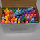 Roberly 72PCS Mini Bubble Wands Party Favors for Kids, Assortment 8 Color Fun Bulk Bubble Maker for Girls Boys Birthday Party Treats Carnival Game Classroom Prizes Bath Time Outdoor Summer Toy