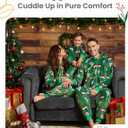 Family Christmas Onesies Adult & Kids - Christmas Onesies Women Pajamas - Christmas Kid & Adult Onesie Pajamas for Women/ Men/ Kids, Fleece Onesies for Women, Teens/ Adult PJs - Green Santa (Adult XL)