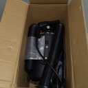 Dog Dryer for Pet Grooming, High Velocity Pet Hair Dryer with Heater, Adjustable Speed, 3 Nozzles and a Comb, Black