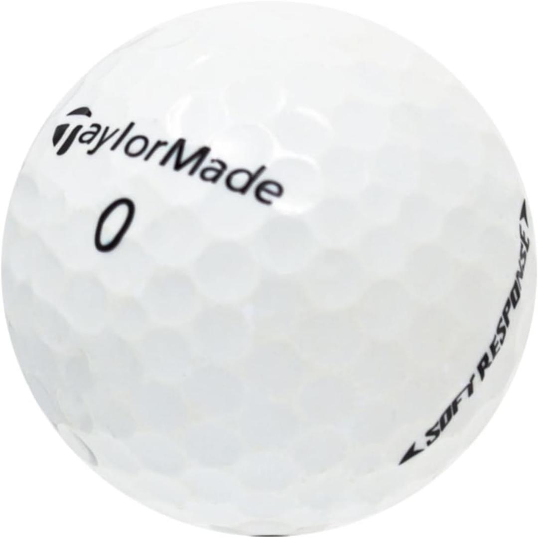 Taylormade Distance Soft Response Golf Balls in Near Mint Condition, AAAA Quality, Recycled Used Golf Balls, Best Value Golf Balls, White