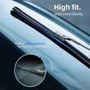 Silicone Windshield Wipers Replacement 26 and 20 Inch for Tesla Model Y Wiper Blades Accessories 2020-2024 (Set of 2) Top Lock