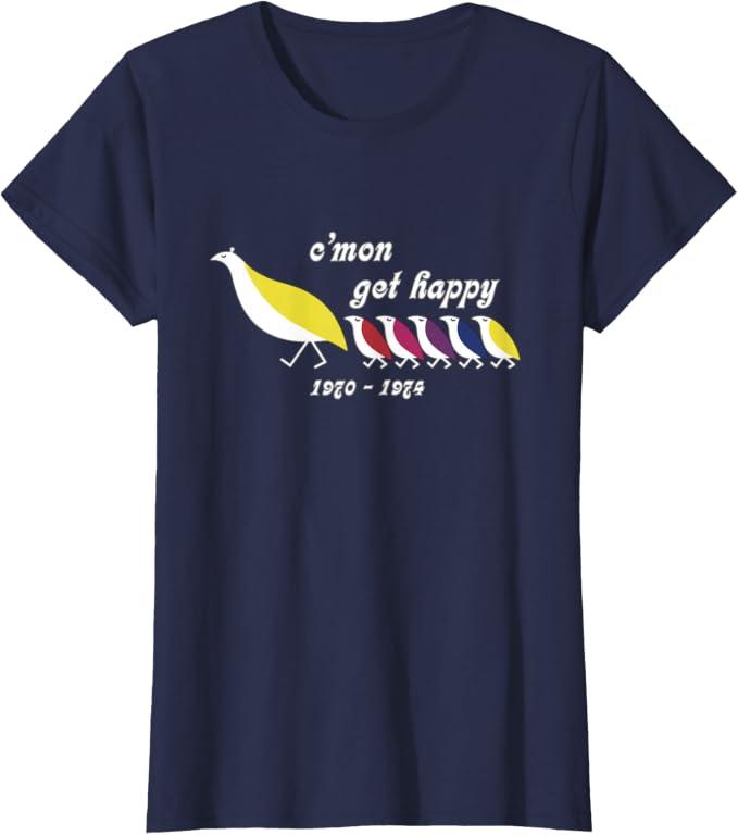 C'mon Get Happy T-Shirt (Blue, XL)