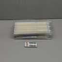 Homemory 12 Pcs Waxy Flameless Taper Candles with Remote, Flickering Battery Operated Taper Candles, Led Flameless Candlesticks Classic Tall Candle for Home, Wedding, Party, Ivory, 9.6 inches