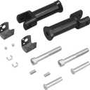 Passenger Peg Mount Footpeg Supports for Harley Softail Models 2018-2025 Deluxe Fat Boy Heritage Sport Glide Softail Slim Street Bob Breakout Low Rider Models