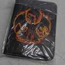 Card Binder with Sleeves, 4 Pockets Up to 400 Cards Binder Compatible with TCG Trading Cards, MTG Cards, Portable Waterproof Card Storage Bag with Sleeves for Game Cards Collection