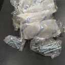 Ravinte 5 Pack 3" Drawer Pulls Flat Black Cabinet Cup Pulls Kitchen Hardware Cabinet Handles Drawer Handles Knobs 3 inch Hole Center