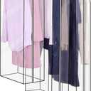 YHNNH Clear Garment Bags with Zipper, 22 x 39 inches, Set of 3, Clothes Storage Covers for Dresses and Suits (22 * 39inch)