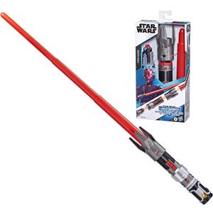STAR WARS Lightsaber Forge Darth Maul Extendable Red Lightsaber, Customizable Roleplay Toy, Toy for Kids Ages 4 and Up