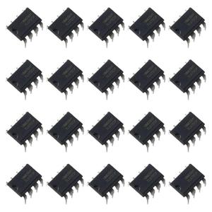 Bridgold 20pcs TL072 072 Low Noise JFET Dual Op-Amp Operational Amplifiers IC Chip,DIP-8