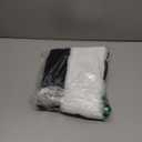 20 Inches Monogram Christmas Stockings Green Velvet with White Super Soft Plush Cuff Embroidered Xmas Stocking Classic Personalized Stocking Decoration for Family Holiday Season Decor(Letter E)