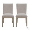 Lakeview Sloan Padded Dining Chairs (2ea) Gray