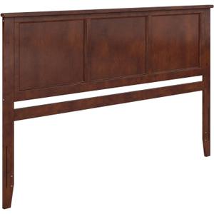 AFI, Madison King Solid Wood Panel Headboard, Walnut
