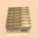 Maxell XLII IEC Type II 90 Minute High Bias Audio Cassette Tape - 7 Pack
