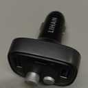 LIHAN USB C Bluetooth 5.4 Car Adapter, Wireless Upgrade for Non-Bluetooth Vehicles, FM Radio Transmitter, 48W Fast Charging, Stable Hands-Free Calling, MP3 Music Player, 7 Colors LED, Support USB/TF