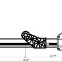 Linear Actuator Kaidi Model KDPT007-141 Power Recliner Lift Chairs Motor Replacement, 24.7 x 6.8 x 3.8 inches