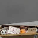 Valentines Day Gifts for Kids - 24 Pack Stress Balls with Valentines Day Cards for Kids School - Football Soccer Baseball and Basketball for Boys Girls Toddler Classroom Exchange Party Favors