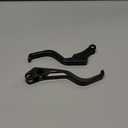 NICECNC Black 2-Finger Short Brake Clutch Levers Compatible with Harley Sportster S RH1250S, Pan America 1250 RA1250, Nightster RH975, Replacement for 36700281/41700626A