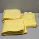 King Size 4 Piece Sheet Set - Comfy Breathable & Cooling Bed Sheets Set - Hotel Luxury Bedding for Women, Men, Kids, Teens, Boys & Girls - Deep Pockets, Ultra-Soft, Wrinkle Free - Oeko-Tex - Yellow